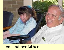 Joni and her father